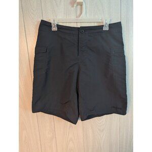 Patagonia Black Stretch Nylon Cargo Men’s Shorts Size 32 Hiking Fishing
